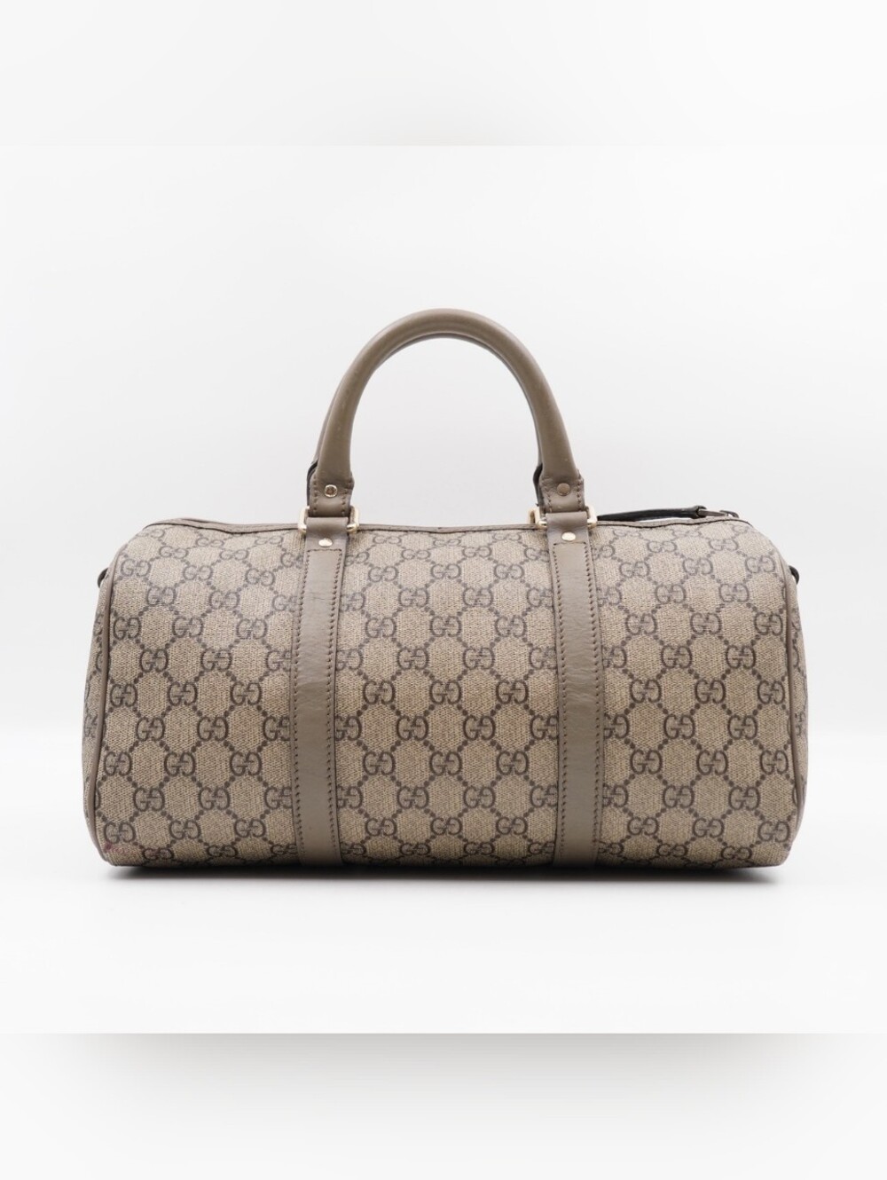 CI11 ❤️ Gucci GG Monogram Coated Canvas Boston - Picture 2 of 15